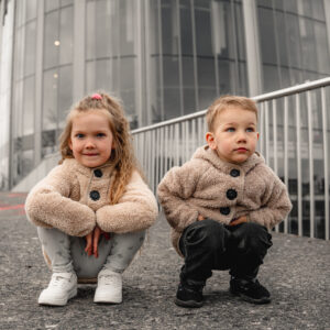 Teddy fliis "Sheepskin" lastele