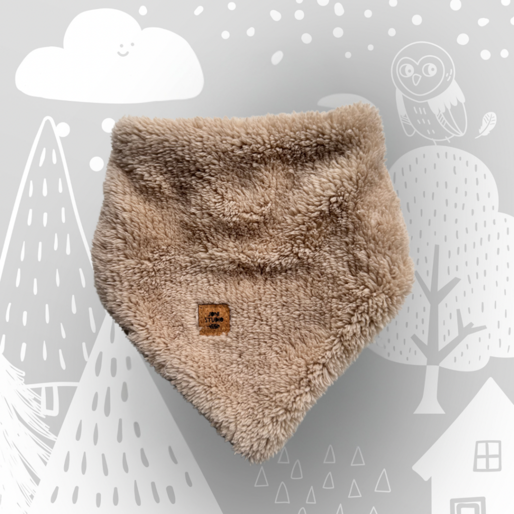 Magnetkinnitusega laste sall "Sheepskin"