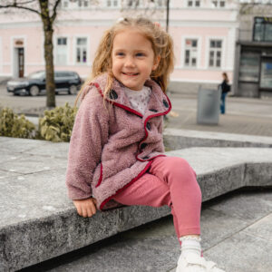 Teddy-fliis "Cotton Candy" lastele