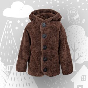 Teddy-fliis "Brown Bear" lastele